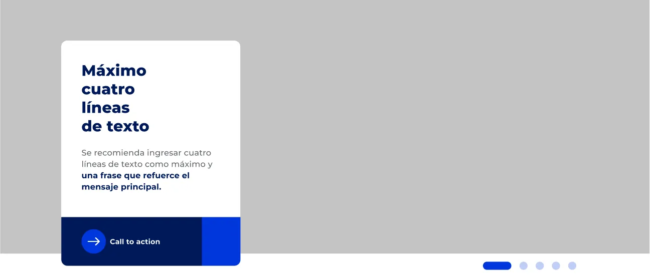 Componente Introducción - Variante 1 - Versión Desktop