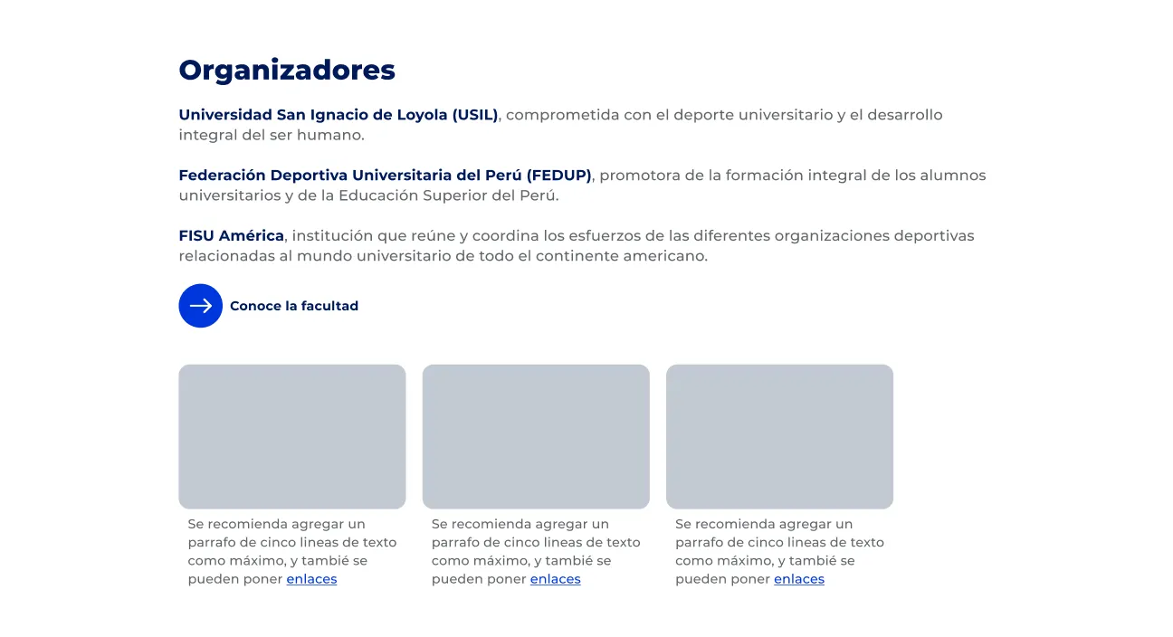 Componente Logos Grillas de Tres - Variante 4 - Versión Desktop