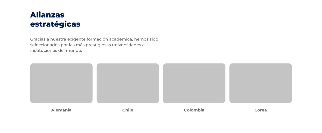 Componente Logos - Variante 1 - Versión Desktop