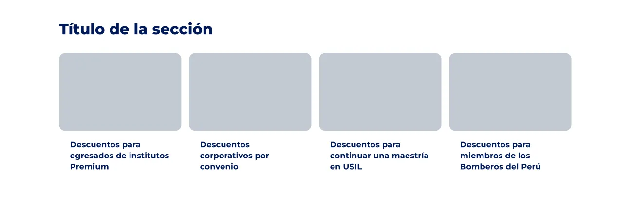 Componente Miniaturas - Variante 1 - Versión Desktop