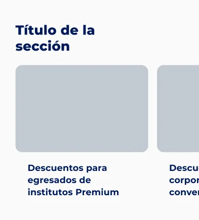 Componente Miniaturas - Variante 1 - Versión Mobile