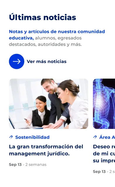 Componente Noticias Miniatura - Variante 1 - Versión Mobile