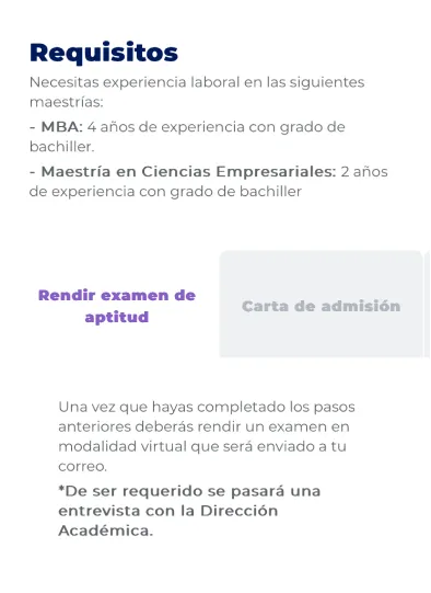 Componente Pestañas - Variante 4 - Versión Mobile
