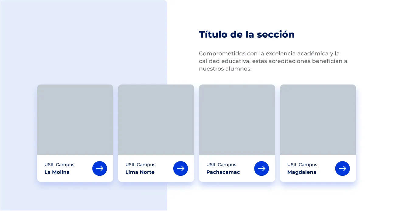 Componente Tarjetas - Variante 3 - Versión Desktop