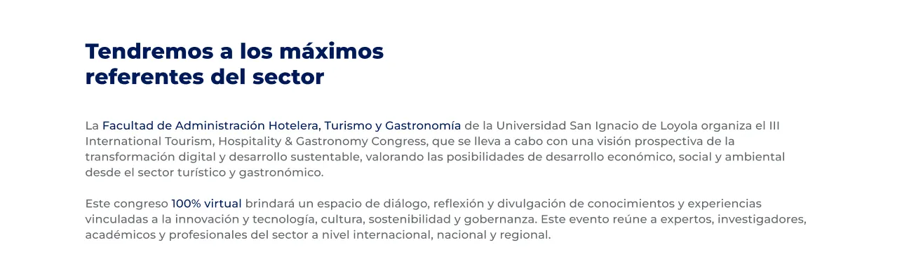Componente Texto - Variante 2 - Versión Desktop